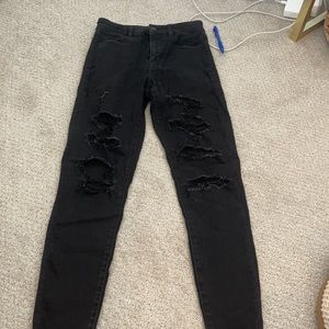Black American Eagle jeans